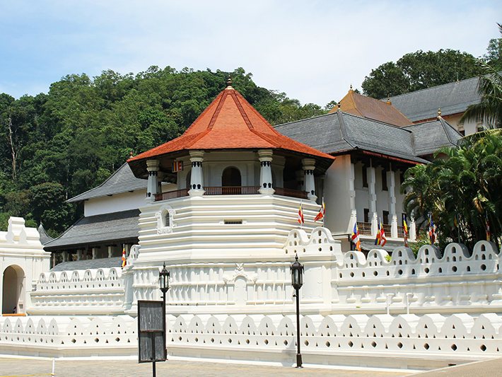 The Temple of the Sacred Tooth Relic in Kandy